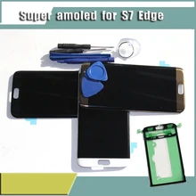 Для samsung Galaxy S7 edge lcd G935 G935F ЖК-экран дигитайзер сборка