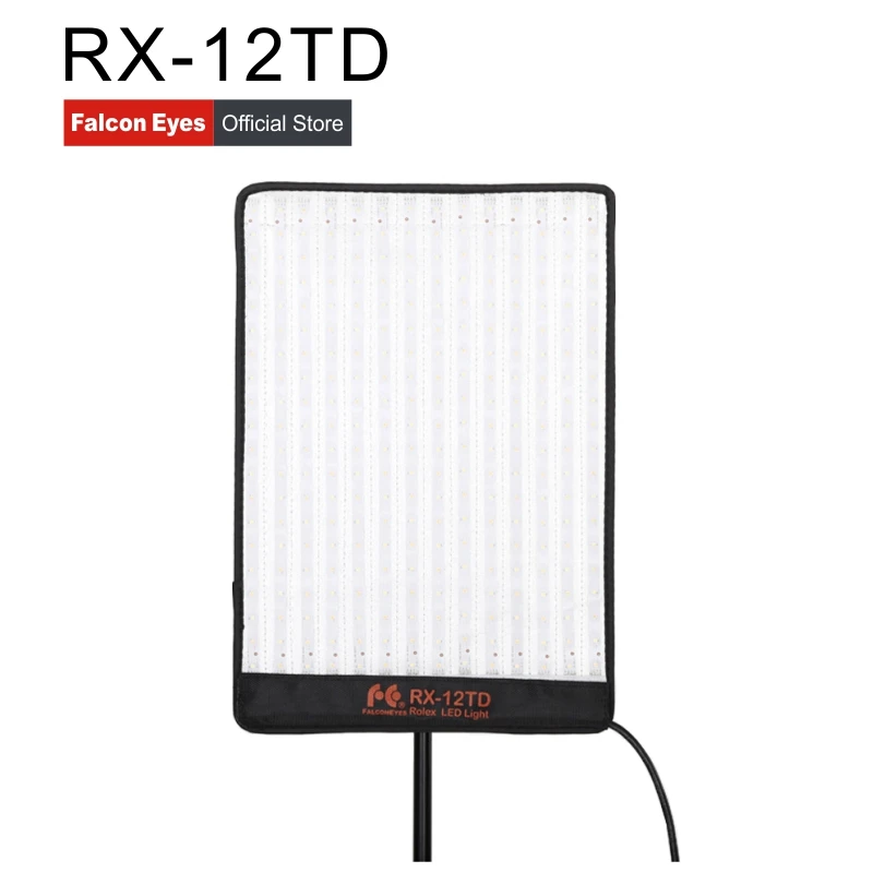 

Falconeyes Portable 50W Roll-flex LED MAT 283pcs LEDs Waterproof LED Flexible Photo Light RX-12TD