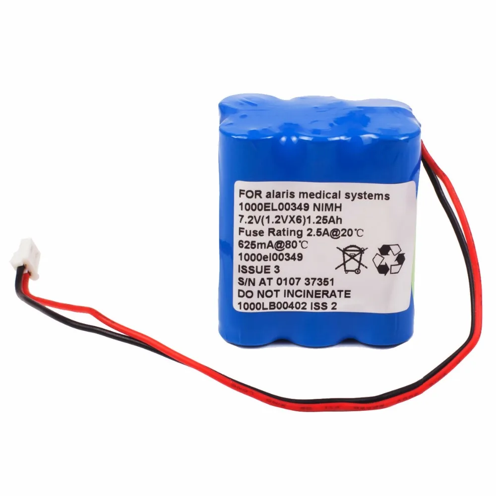 

2000mAh News syringe pump battery for Alaris GW 1000EL00349
