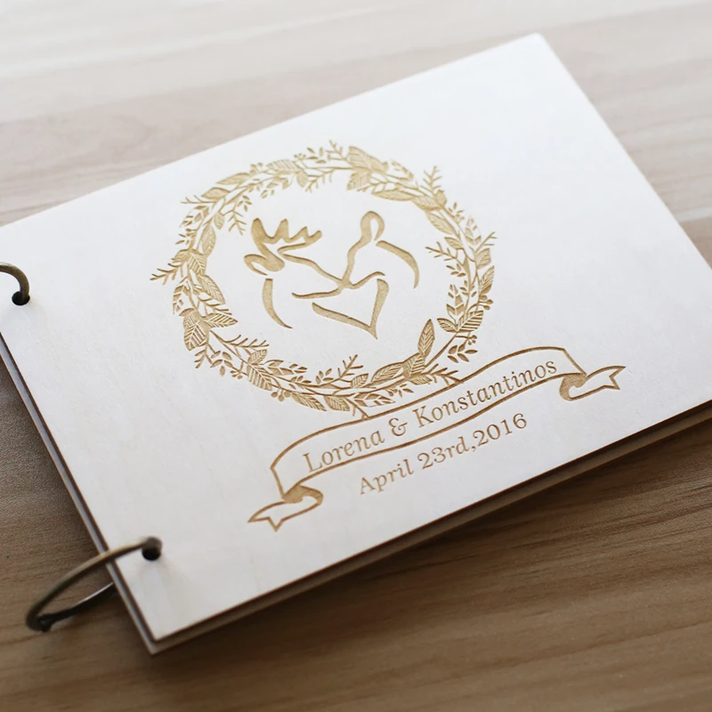 Guest Book Design For Wedding aliexpress buy rustic custom wedding guest book with Guest Book Design For Wedding aliexpress buy rustic custom wedding guest book with