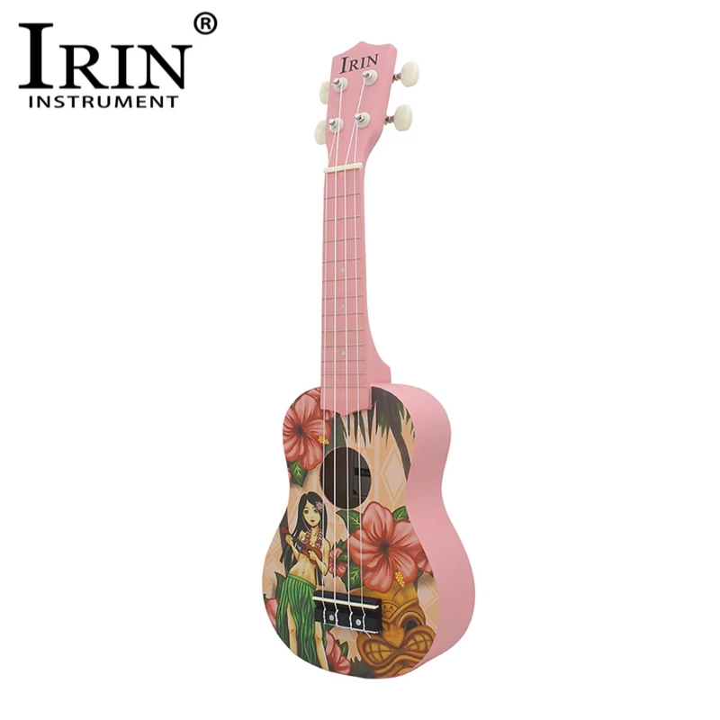 IRIN 2" Ukelele Basewood боди гриф 4 струны Гавайские гитары ra струнный музыкальный инструмент укулеле для начинающих