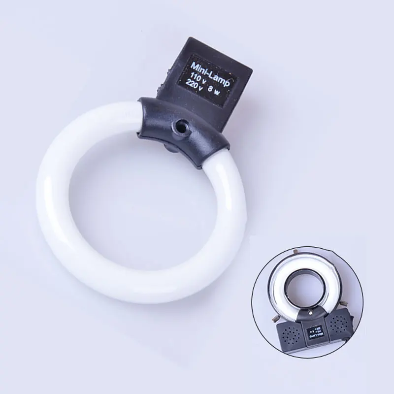 

8W microscope circular fluorescent tube 220V 110V microscope light source for Stereo Microscope Ring Light