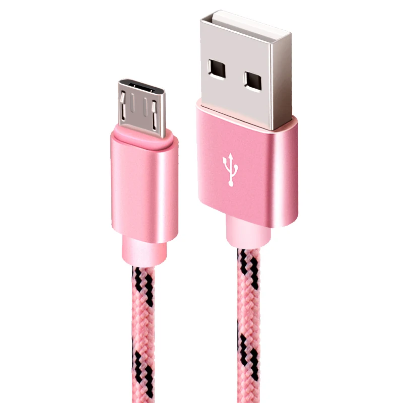 Кабель micro usb быстрой зарядки для Samsung Htc Нейлон быстрая зарядка линия android