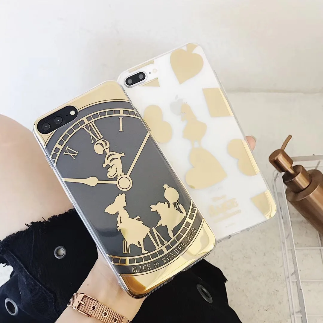 Чехол для телефона iphone Xs max xr чехол для iphone 6 6 S 7 8 Plus роскошный мягкий глянцевый IMD Чехлы классический силиконовый прозрачный мягкий чехол