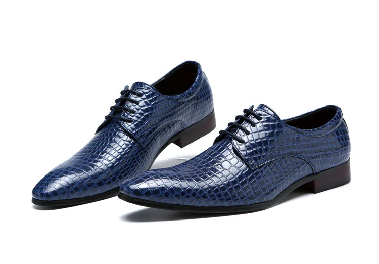 Роскошные брендовые дизайнерские мужские модные модельные туфли из натуральной кожи; мужские повседневные оксфорды со змеиным узором;