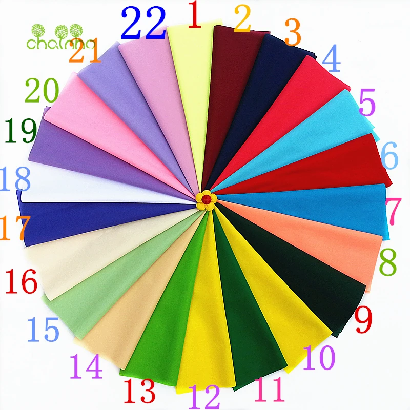 

Random Mix Solid Color Cotton Fabric Patchwork For Sewing Rainbow Cloth Scrapbooking Needlework Tissue Doll Bag 22pcs/lot20x30cm