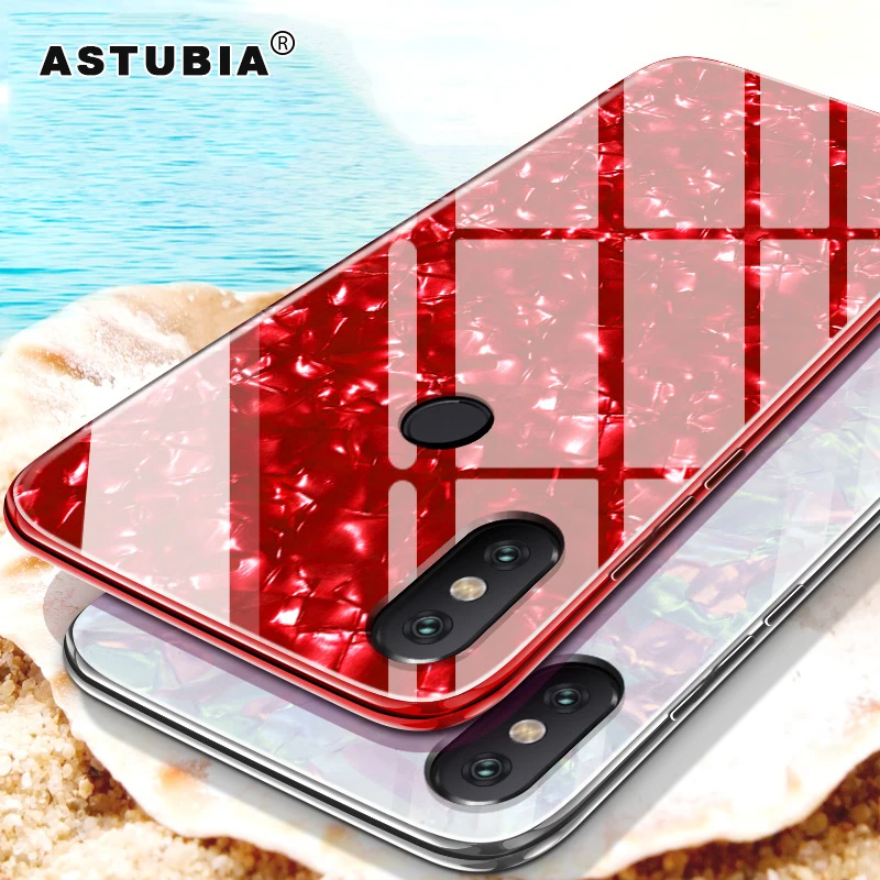

Luxury Tempered Glass Cover For Xiaomi Redmi Note 5 Case Hard Shell Coque For Xiomi Redmi Note 5 Cover For Redmi Note 5 Pro Case