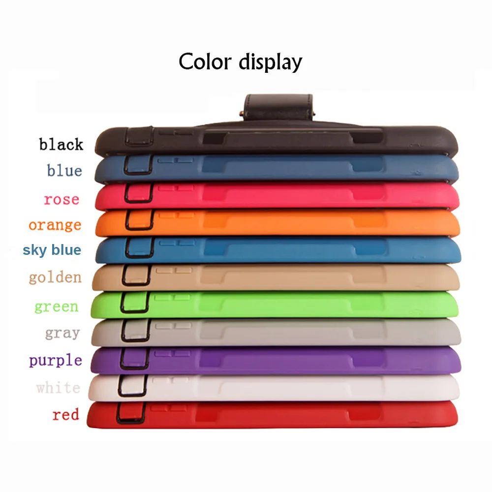 I_JONSNOW Case for iPad 9.7 inch 2017 2018 Kids Safe Shockproof PC Stand Hand Holder Function Protective Cover model A1822 A1823