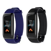 1 шт. ЖК-монитор непрерывного сердечного ритма сна водонепроницаемый смарт-Браслет фитнес часы браслет тачпад монитор сна