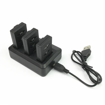 

3pcs 3.7V 600mAh Rechargeable Battery with 3 Way Bateries Charger for Parrot Jumping Sumo Swing Mambo Rolling Spider Mini Drone