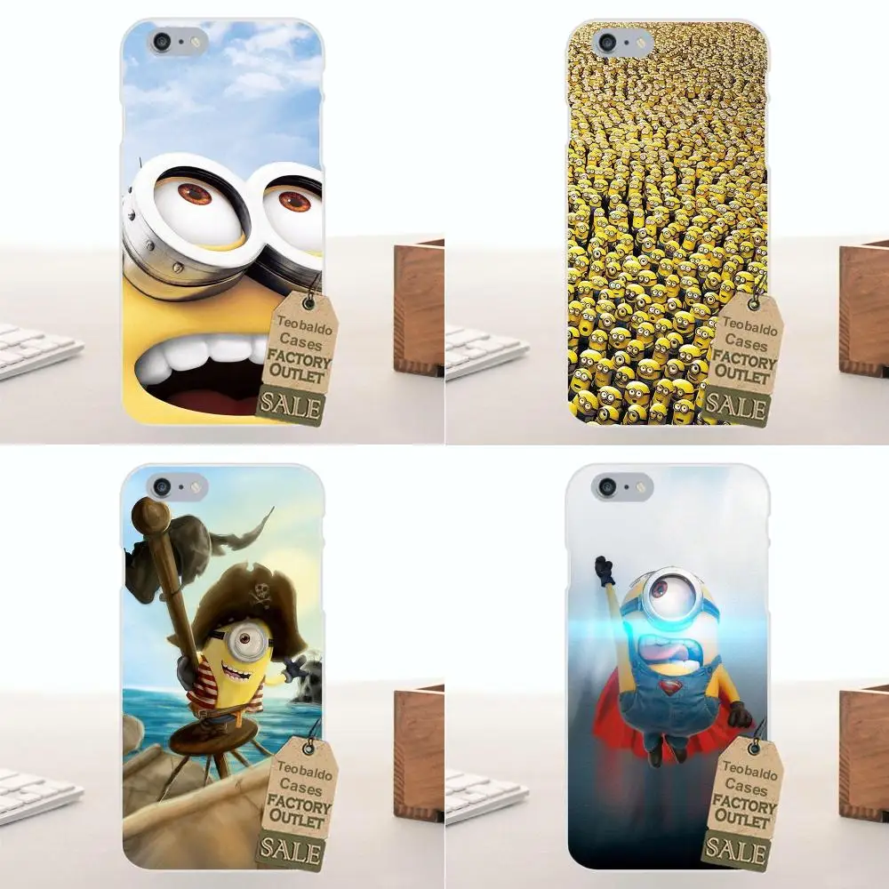 Tpwxnx Soft New Style Funny Cute Minions Army For Apple iPhone 4 4S 5 5C SE 6 6S 7 8 Plus X LG G4 G5 G6 K4 K7 K8 K10 | Мобильные