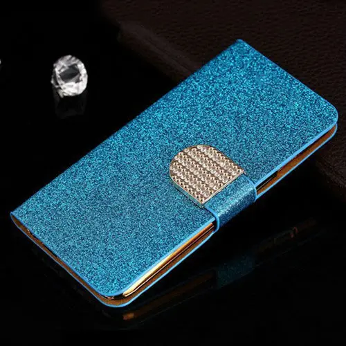 Блестящий чехол для телефона Fundas для samsung Galaxy A7 A5 A3 J7 J5 J2 J1 Ace флип чехол s E5 E7 Grand Prime G530 - Цвет: Blue With Do
