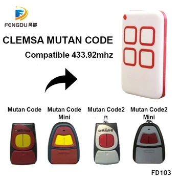 

CLEMSA MUTANCODE Garage Control Remote Control Mutan Code Command Transmitter gate control 2019 New