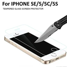 9H 2.5D Front Tempered Glass for iPhone 5S 5 5C SE Ecran Protection Protective Glass Screen Protector Flim For iPhone 5 5S SE