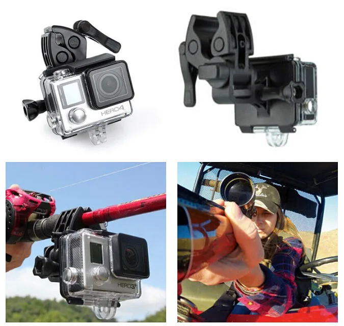 Buy Universal Gopro Gun Fishing Rod Bow Archery Rifle