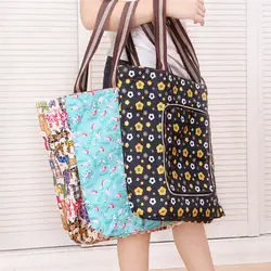 Новый модный принт складной мультфильм Животные сумка для покупок складной мешок сумки удобные большие емкости Сумки для хранения