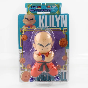 

22cm Kulilin cute childhood Kulilin action figure model toy Dragon Ball Son Goku brother Kulilin kawaii lovely figure model