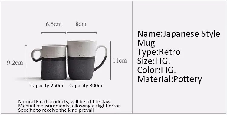 Креативная Ретро японский стиль питейная посуда кружки керамическая керамика Кофе Молоко чай Кружка Чашка с рукояткой белые чернила подарки чашка для пар