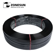 Зеленая полиэфирная машинка для упаковки ПЭТ лентой в рулонах