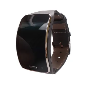 

Top Selling! Excellent Quality Paradise Fashion Genuine leather Watch Wrist Strap Band For Samsung Gear S SM-R750 Smart July4
