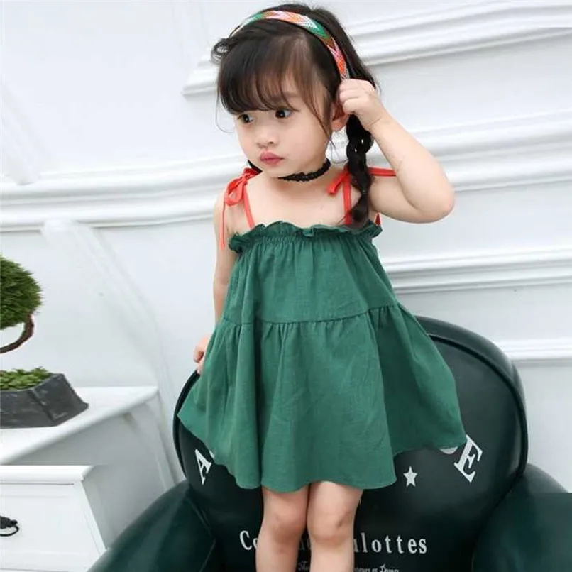 Baby Dress Toddler Girls Summer Princess Kids Baby Party Wedding Sleeveless Dress Cotton Baby Girl Dress NDA84L11 (6)