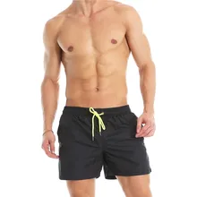 Однотонные мужские шорты для плавания купальные трусы пляжные шорты для плавания ming Шорты для плавания мужские спортивные шорты для бега