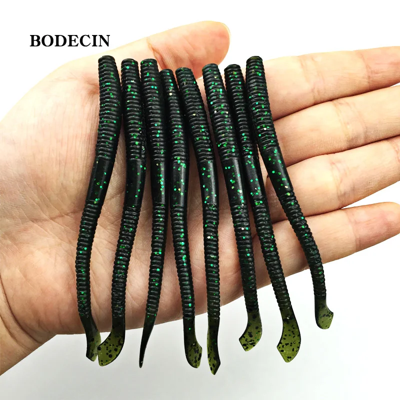 8pc Lure Silicone Lures For Fishing 95mm2g Soft Bait Worms Fake Artificial Baits Carp Cheap Swimbait Tackle Sea Bass Fish Shad (14)