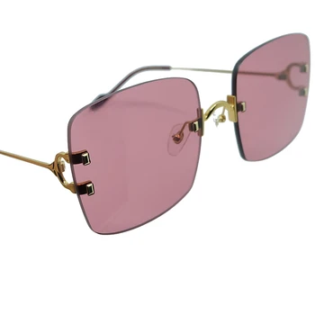 

Big Square Sunglasses man sunglasses brand 2019 Designer Sun Glasses Metal Sunglass Carter Sunglasses Summer Shades Eyewear