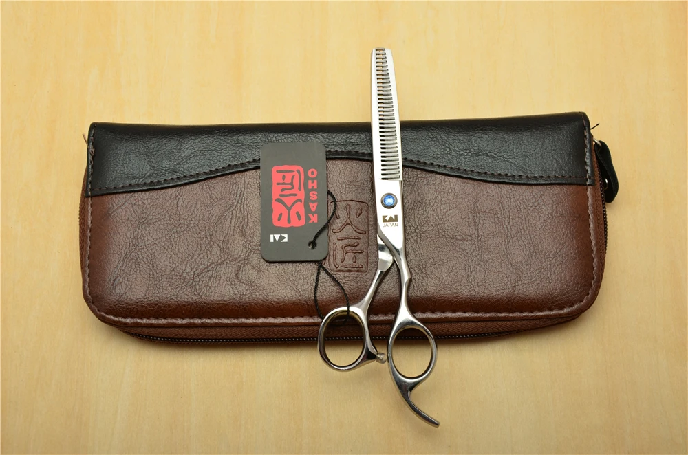 700 #2 шт. 5.5 ''/6.0''/6.5 ''KASHO синий камень парикмахерские Ножницы 440C Резка +