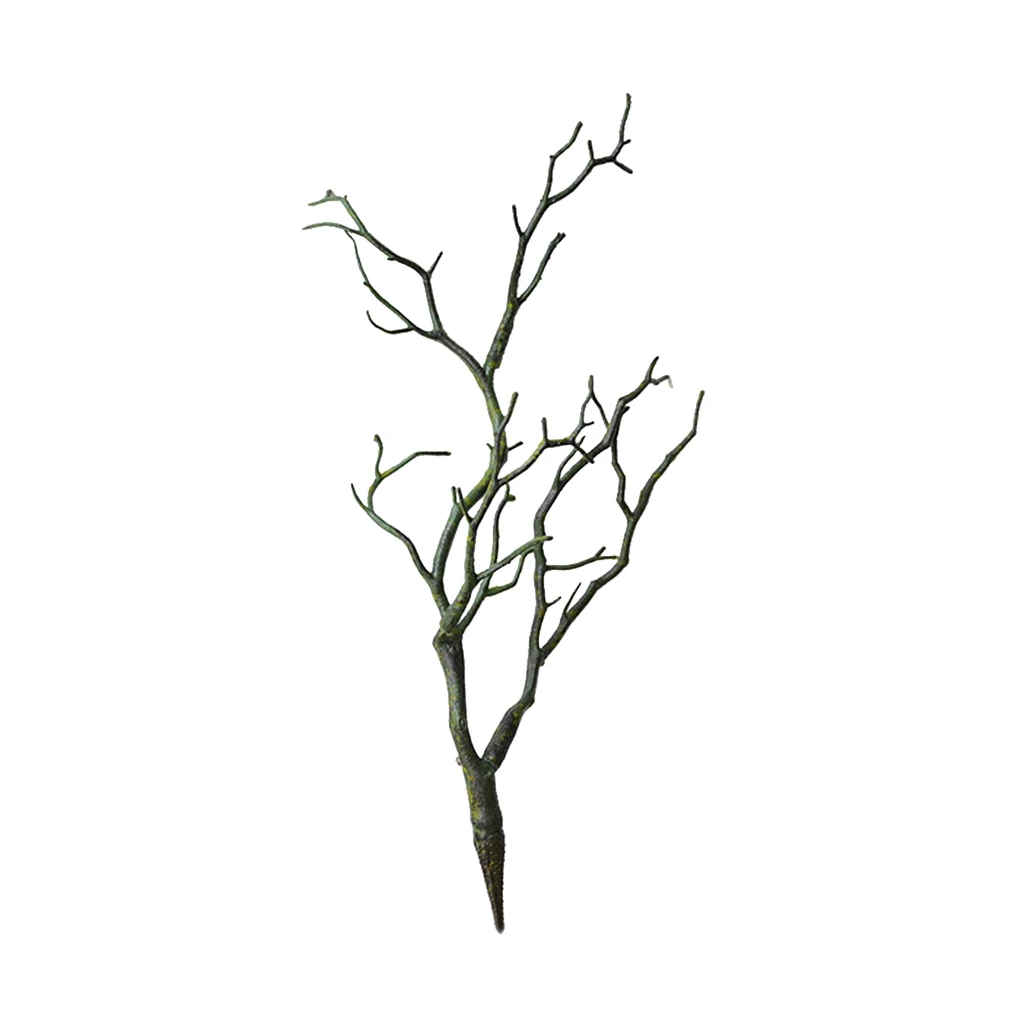 Artificial  Fake Plastic Plant Simulation Branch Home Room Decor Handmade Crafts Decorative Simulation of Aquatic Plants