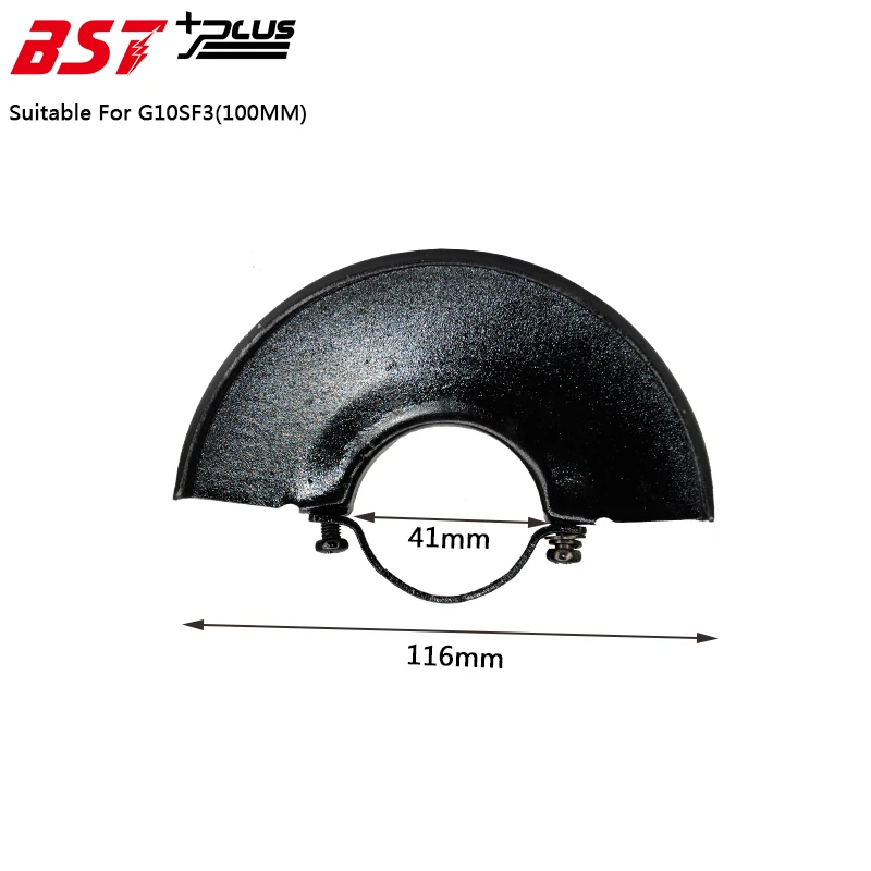 

BLACK METAL ANGLE GRINDER WHEEL SAFETY GUARD PROTECTION COVER 100MM SUITABLE FOR G10SF3 ANGLE GRINDER