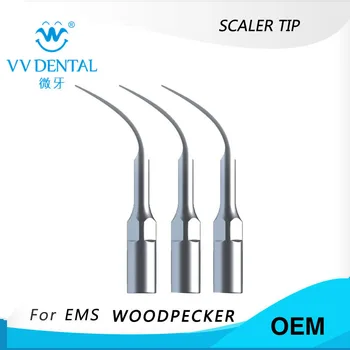 

3pcs G4, dental scaler tip supragingival scaling tip for supraginaival clareador dental scaling teeth cleaning