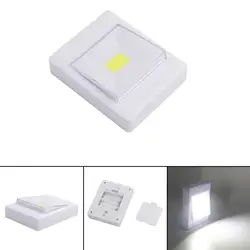 Портативный мини удара аккумуляторный светодиодный светильник переключатель Ночные светильники Кухня кабинет, гараж гардероб ночника