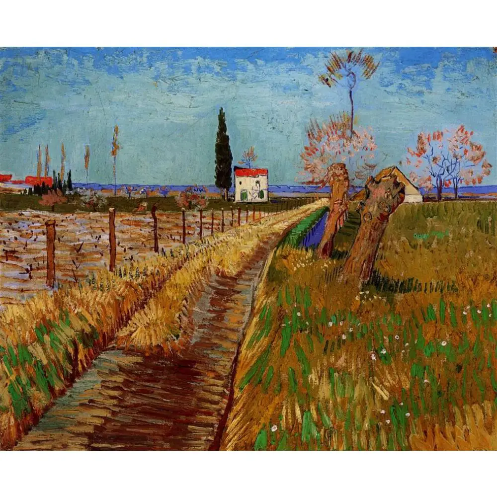 High quality Vincent Van Gogh paintings for sale Path Through a Field