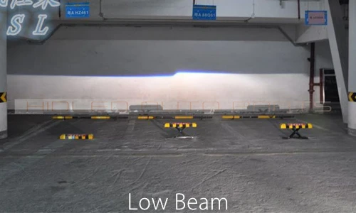 Low beam of Hella 4