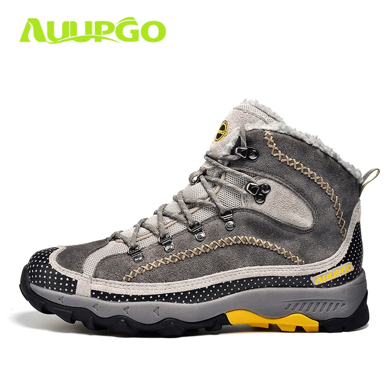

Waterproof Hiking Shoes For Men Warm Winter Hiking Boots Waterproof Snow Boots For Man Outdoor Hiking Shoes Female Zapatos