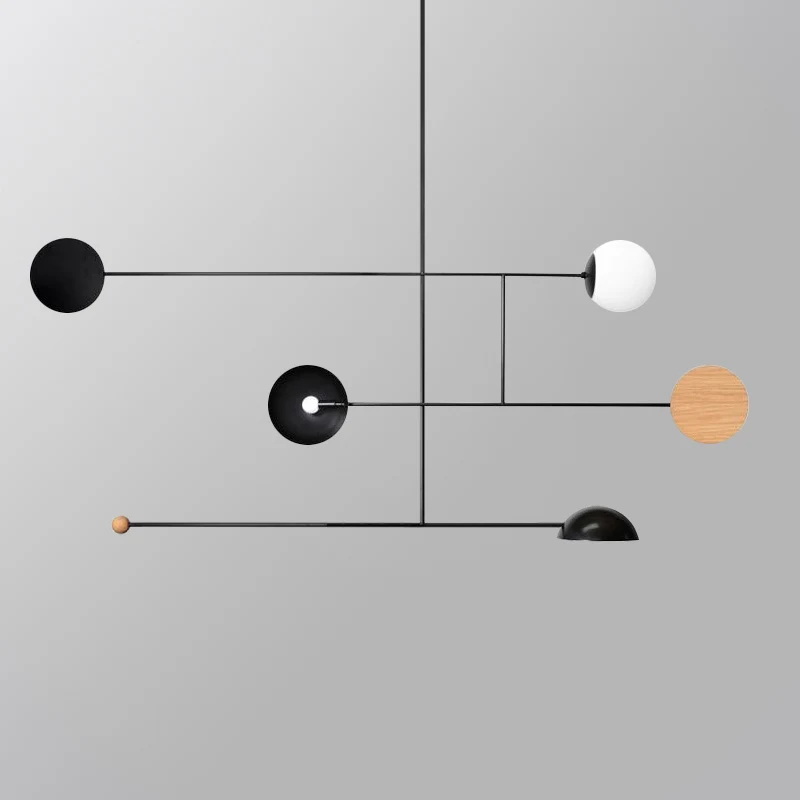 Günstig Post moderne Minimalistischen Büro Studio LED Anhänger Lampe Restaurant Kronleuchter Art Deco Parlor Schlafzimmer Hanglamp Leuchten