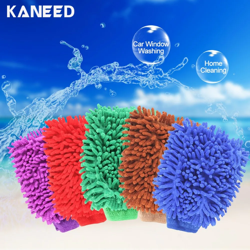 2017 1 pcs Super Mitt Microfiber font b Household b font Car Wash Washing Cleaning font