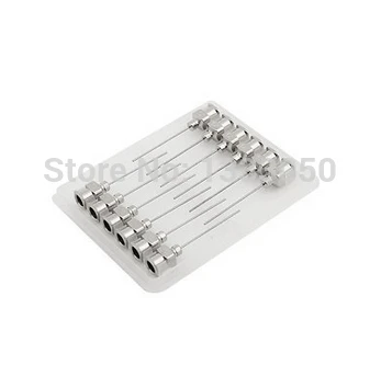 

12 Pcs Stainless Steel 0 21mm Inner Dia 23g Dispenser Needles Tips