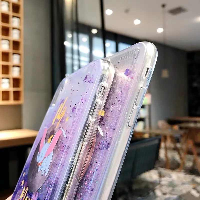 Блестящий Прозрачный Чехол С Рисунком Слона для Samsung A30 A50 A10 A20 S10 M10 M20 S7 Edge S8 S9 A6 Plus