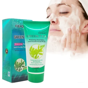 

Green Tea Face Wash Whitening Anti-Freckle Moisturizing Lighten Blemish Anti-Aging Anti-Wrinkle Cream Wholesale