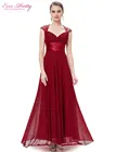 Save 14.53 on Evening Dresses Fast Shipping EP09672 Ever Pretty V-neck Empire Chiffon Sexy Long 2017 Vestidos Longo Party Evening Elegant