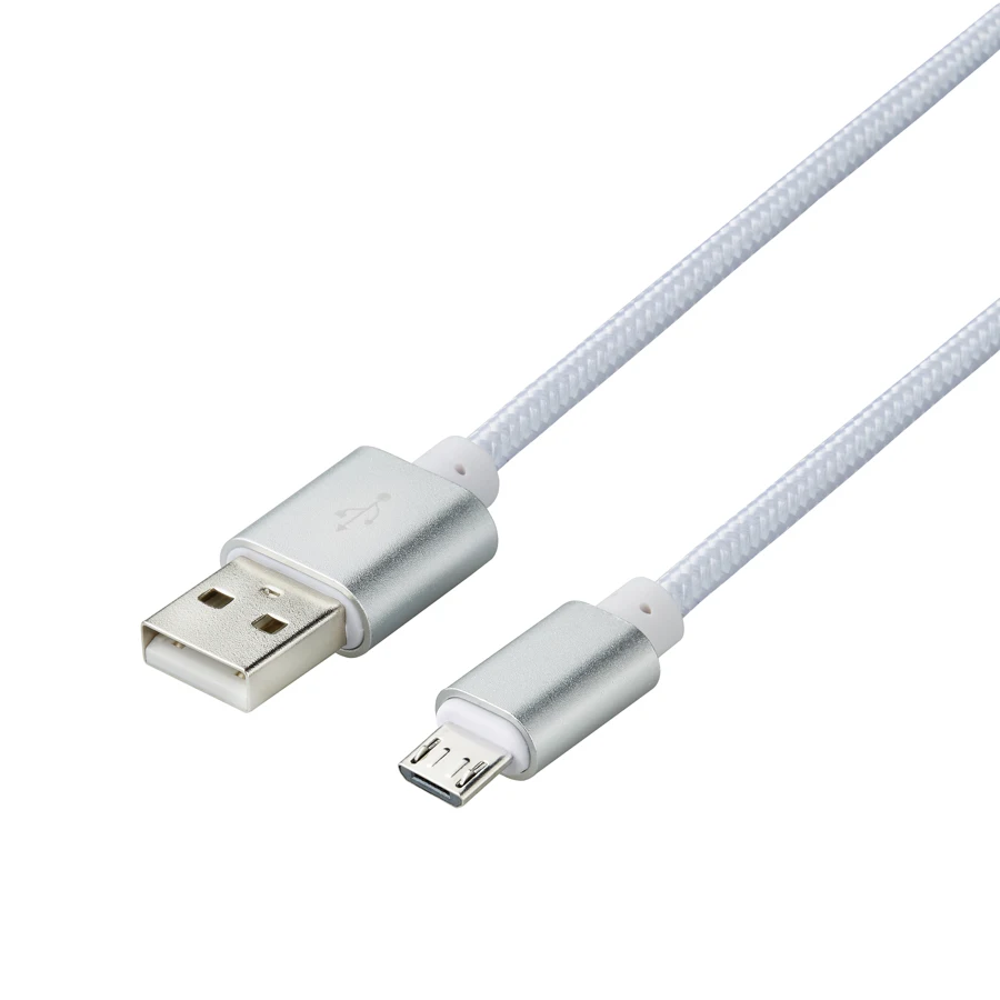 Usb-кабель для зарядного устройства, плетеный провод, кабель micro USB для синхронизации данных для Samsung LG HTC Andriod