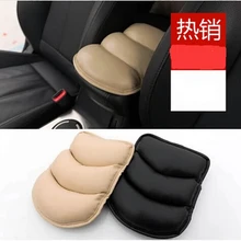 Автомобильный Стильный PU кожаный чехол для подлокотников коврик коврики для Ford Focus Fusion Escort Kuga Ecosport Fiesta Falcon Mondeo