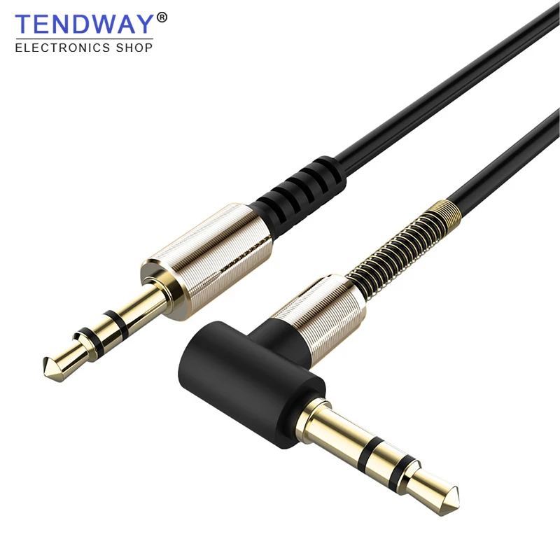

3.5mm Jack Aux Extension Cable Male to Male Audio Cable 3.5mm to type-c Audio Cable Cord with Spring Protector for Car Headphone