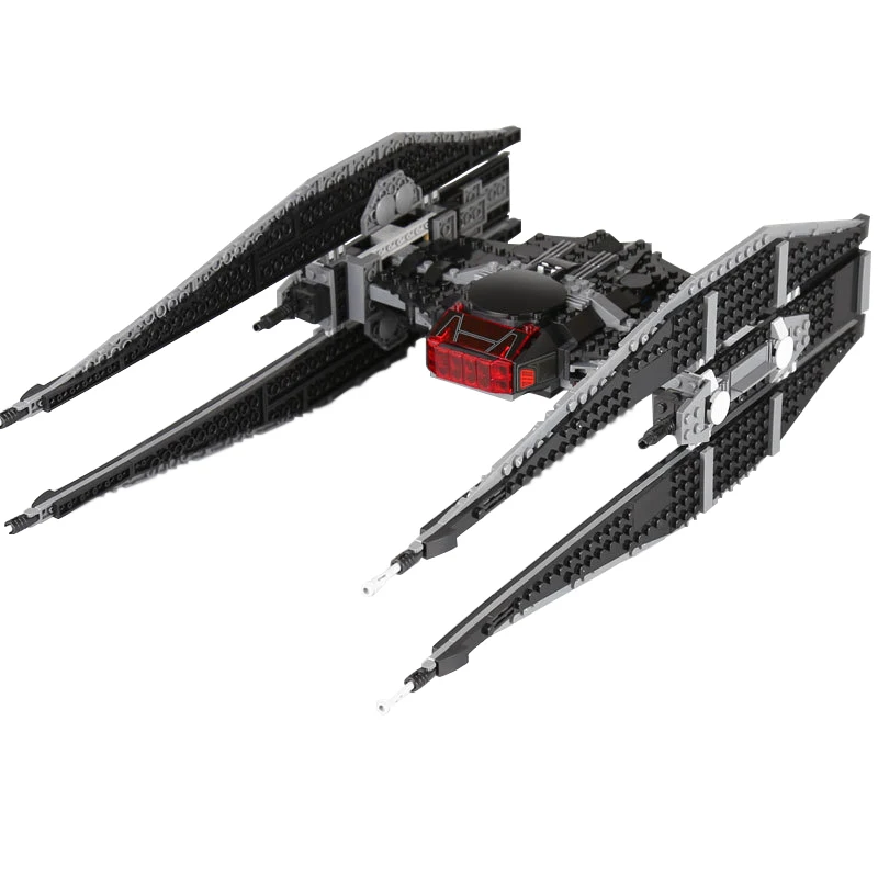 Lepin 05127 Star Wars Kylo Ren s Tie Fighter Model Building Blocks Bricks Educational font b