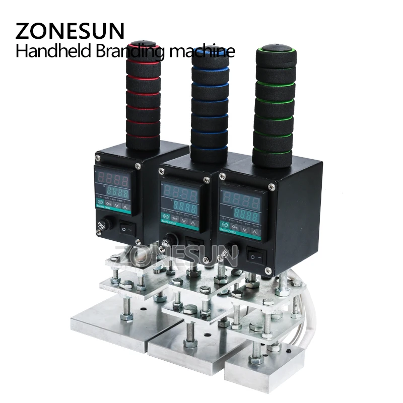Электрический паяльник ZONESUN 5*7 см 0 400 градусов кожа дерево лого горячего тиснения