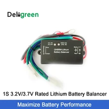 С светодио дный индикатор 1 S эквалайзер батареи Single Cell Li-Ion LiFePO4 LTO NCM полимер 18650 DIY Active BMS Батарея балансировки