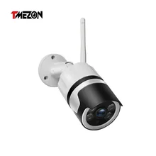 TMEZON 2MP IP Camera Outdoor Waterproof HD Video Surveillance Security Camera Built-in SD Card Slot 1080P Wireless Camera