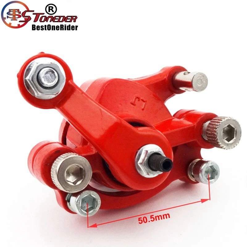 Скоба дискового тормоза для 2 тактного двигателя 43cc 47cc 49cc|brake disc caliper|dirt bikerear brake